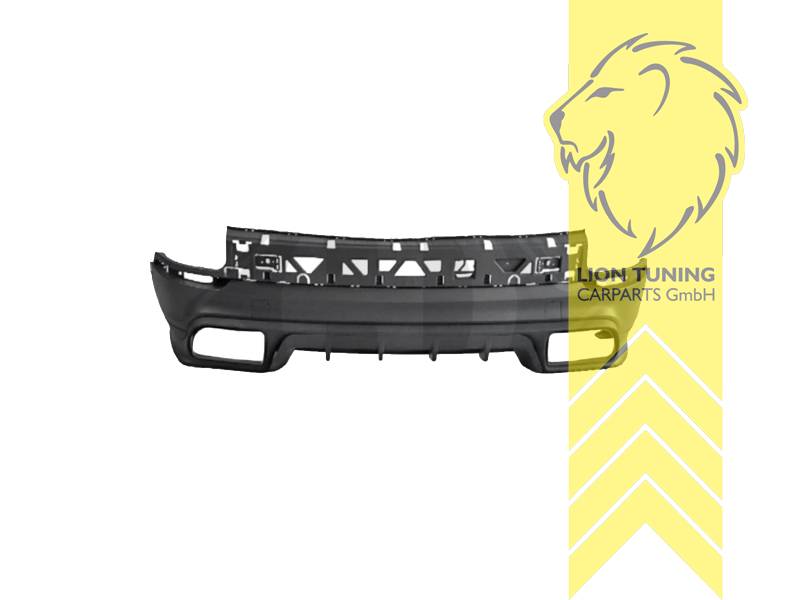 Ersatzteile von äquivalenter Qualität für die Besitzer des Fahrzeugs (entspr. EU-Verordnung 46/2010), PP Kunststoff, grundiert, für Fahrzeuge mit PDC, Eintragungsfrei / als Ersatzteil verwendbar