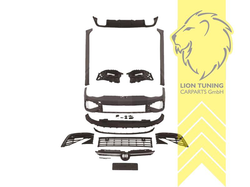 für Fahrzeuge mit PDC, Ersatzteile von äquivalenter Qualität für die Besitzer des Fahrzeugs (entspr. EU-Verordnung 46/2010), PP Kunststoff, grundiert, für Fahrzeuge ohne SRA