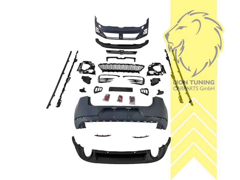 Ersatzteile von äquivalenter Qualität für die Besitzer des Fahrzeugs (entspr. EU-Verordnung 46/2010), PP Kunststoff, grundiert, für Fahrzeuge ohne PDC, für Fahrzeuge mit SRA