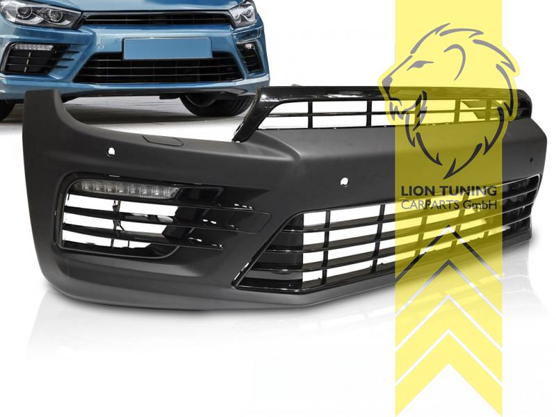 Ersatzteile von äquivalenter Qualität für die Besitzer des Fahrzeugs (entspr. EU-Verordnung 46/2010), PP Kunststoff, grundiert, für Fahrzeuge mit PDC, für Fahrzeuge mit SRA