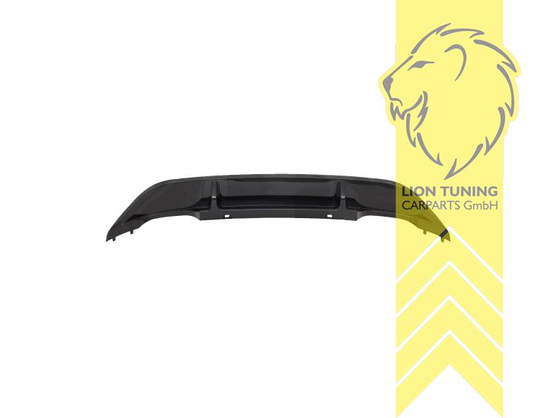 links und rechts, schwarz glänzend, nur passend für R-Line, PP Kunststoff, Eintragungsfrei / als Ersatzteil verwendbar