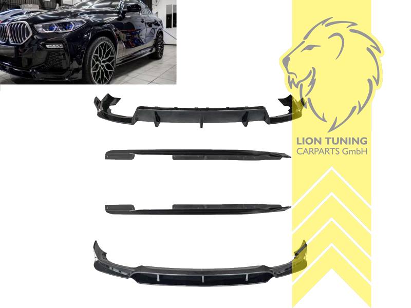 schwarz glänzend, nur passend für Fahrzeuge mit M-Paket, Ersatzteile von äquivalenter Qualität für die Besitzer des Fahrzeugs (entspr. EU-Verordnung 46/2010), PP Kunststoff, Eintragungsfrei / als Ersatzteil verwendbar