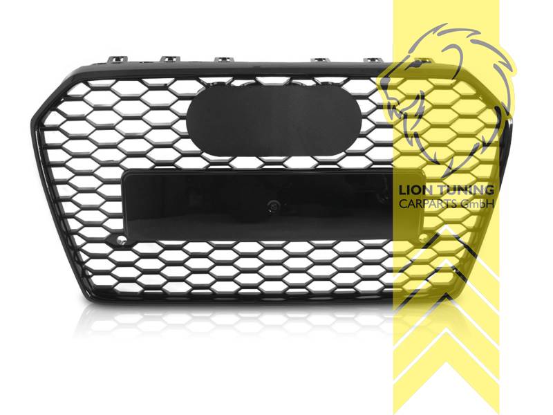 schwarz glänzend, ABS Kunststoff, für Fahrzeuge mit und ohne PDC, Eintragungsfrei / als Ersatzteil verwendbar