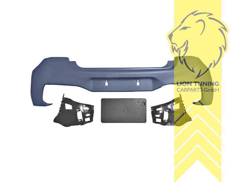 Ersatzteile von äquivalenter Qualität für die Besitzer des Fahrzeugs (entspr. EU-Verordnung 46/2010), PP Kunststoff, grundiert, für Fahrzeuge mit PDC