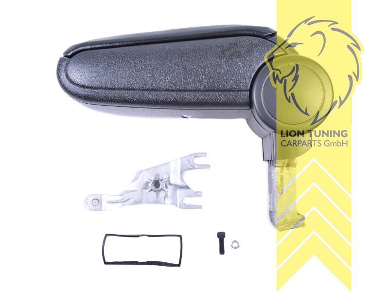 schwarz, nur für Fahrzeuge ohne Original Armlehne geeignet, ABS Kunststoff, Eintragungsfrei / als Ersatzteil verwendbar