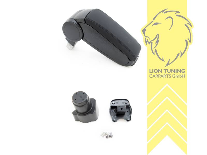 schwarz, nur für Fahrzeuge ohne Original Armlehne geeignet, ABS Kunststoff, Eintragungsfrei / als Ersatzteil verwendbar