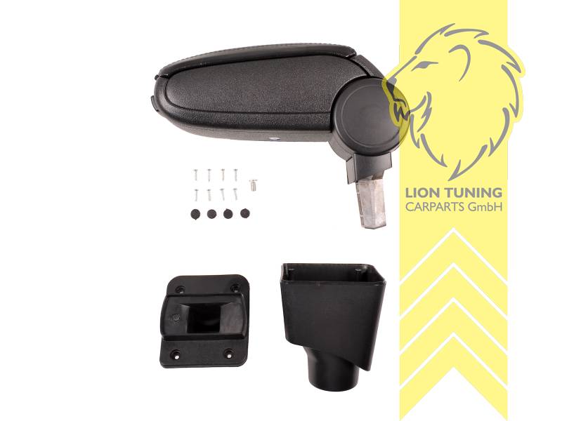 schwarz, nur für Fahrzeuge ohne Original Armlehne geeignet, ABS Kunststoff, Eintragungsfrei / als Ersatzteil verwendbar