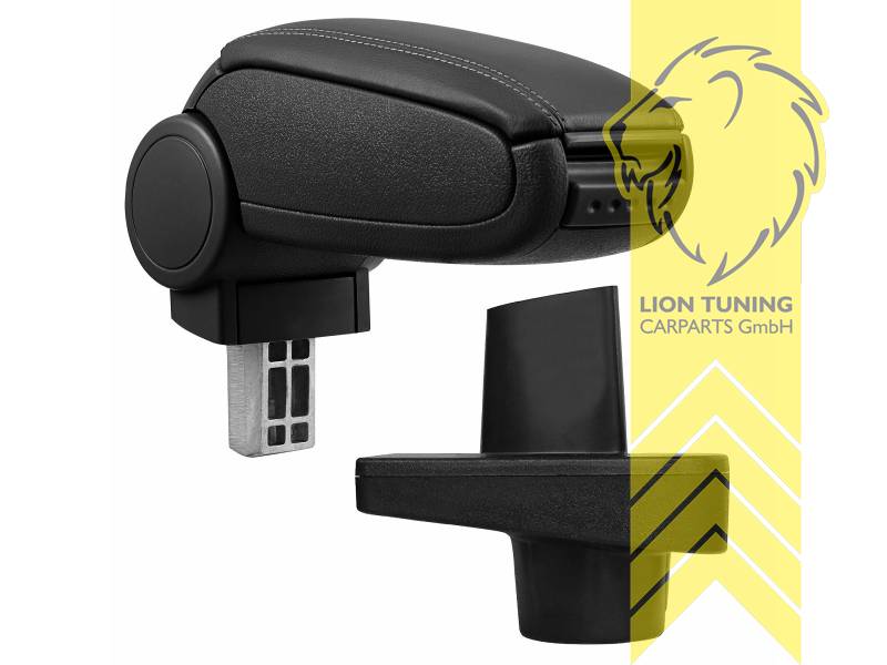 schwarz, nur für Fahrzeuge ohne Original Armlehne geeignet, ABS Kunststoff, Eintragungsfrei / als Ersatzteil verwendbar