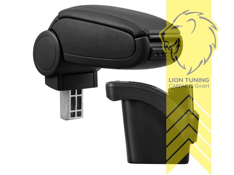 schwarz, nur für Fahrzeuge ohne Original Armlehne geeignet, ABS Kunststoff, Eintragungsfrei / als Ersatzteil verwendbar