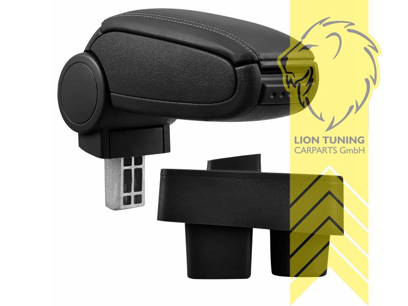 schwarz, nur für Fahrzeuge ohne Original Armlehne geeignet, ABS Kunststoff, Eintragungsfrei / als Ersatzteil verwendbar