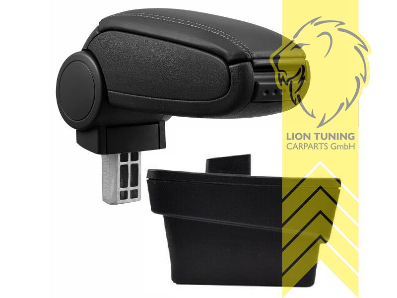 schwarz, nur für Fahrzeuge ohne Original Armlehne geeignet, ABS Kunststoff, Eintragungsfrei / als Ersatzteil verwendbar