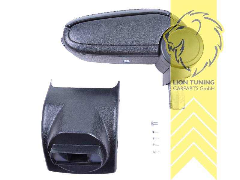 schwarz, nur für Fahrzeuge ohne Original Armlehne geeignet, ABS Kunststoff, Eintragungsfrei / als Ersatzteil verwendbar