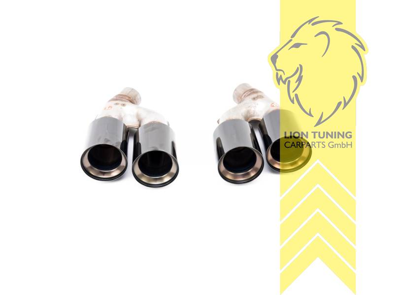 schwarz, Edelstahl, Eintragungsfrei / als Ersatzteil verwendbar