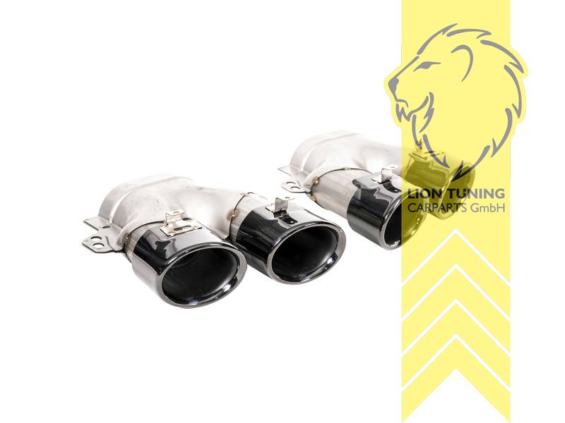 schwarz, Edelstahl, Eintragungsfrei / als Ersatzteil verwendbar