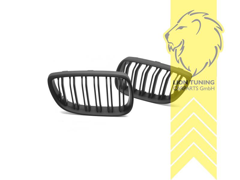 schwarz matt, ABS Kunststoff, Eintragungsfrei / als Ersatzteil verwendbar