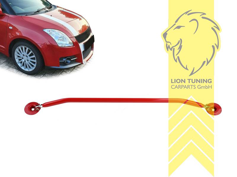 rot, alle 6 Zylinder (ohne M3), Aluminium, Eintragungsfrei / keine Eintragung nötig