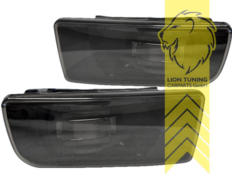 LED, schwarz, passend für Standard, M-Paket und M3 Stoßstange, Eintragungsfrei / mit E-Prüfzeichen