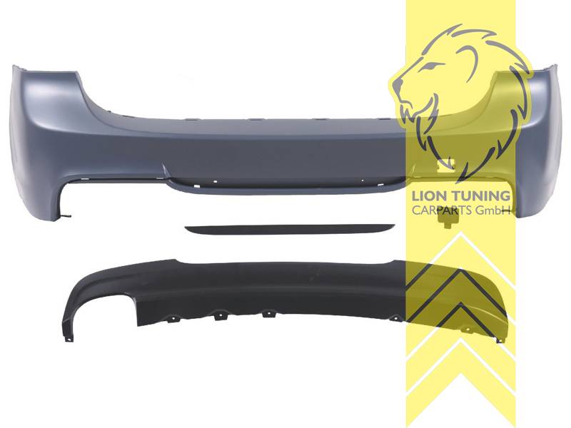 links, Ersatzteile von äquivalenter Qualität für die Besitzer des Fahrzeugs (entspr. EU-Verordnung 46/2010), PP Kunststoff, grundiert, für Fahrzeuge mit PDC, Eintragungsfrei / mit ABE