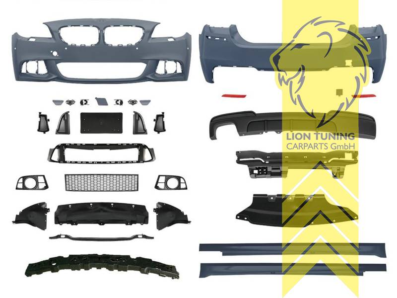 Ersatzteile von äquivalenter Qualität für die Besitzer des Fahrzeugs (entspr. EU-Verordnung 46/2010), PP Kunststoff, grundiert, für Fahrzeuge mit PDC, für Fahrzeuge mit SRA