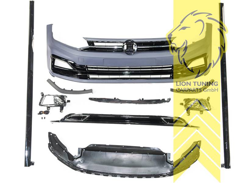 Ersatzteile von äquivalenter Qualität für die Besitzer des Fahrzeugs (entspr. EU-Verordnung 46/2010), PP Kunststoff, grundiert, für Fahrzeuge ohne PDC, für Fahrzeuge ohne SRA