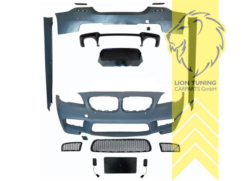 Ersatzteile von äquivalenter Qualität für die Besitzer des Fahrzeugs (entspr. EU-Verordnung 46/2010), PP Kunststoff, grundiert, für Fahrzeuge mit PDC, für Fahrzeuge mit SRA