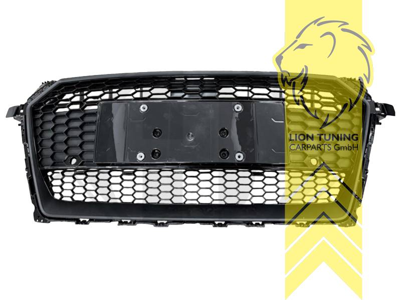 schwarz matt, ABS Kunststoff, Eintragungsfrei / als Ersatzteil verwendbar