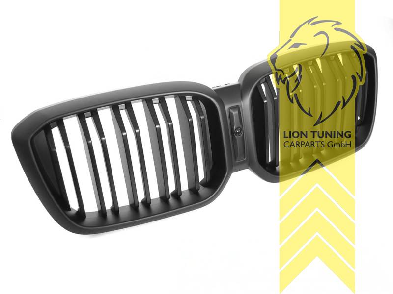 Doppelsteg, schwarz matt, ABS Kunststoff, Eintragungsfrei / keine Eintragung nötig