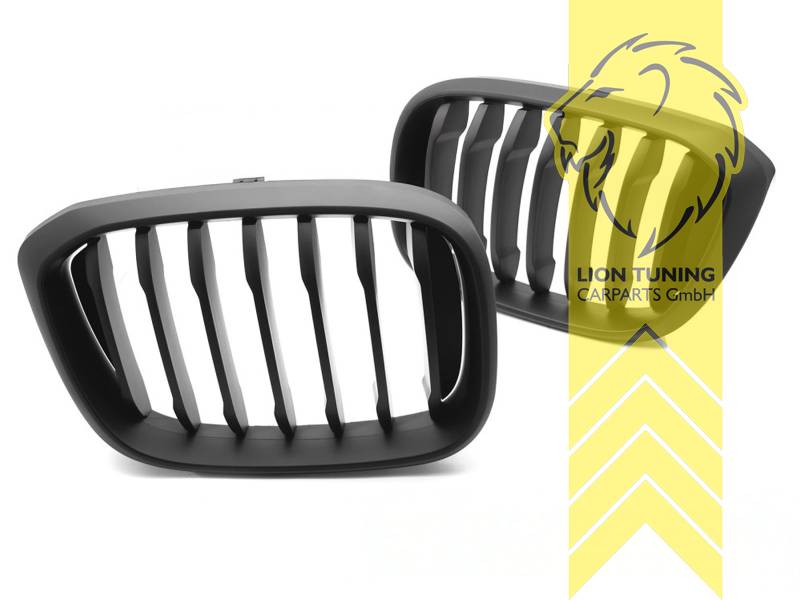 schwarz matt, ABS Kunststoff, Eintragungsfrei / als Ersatzteil verwendbar