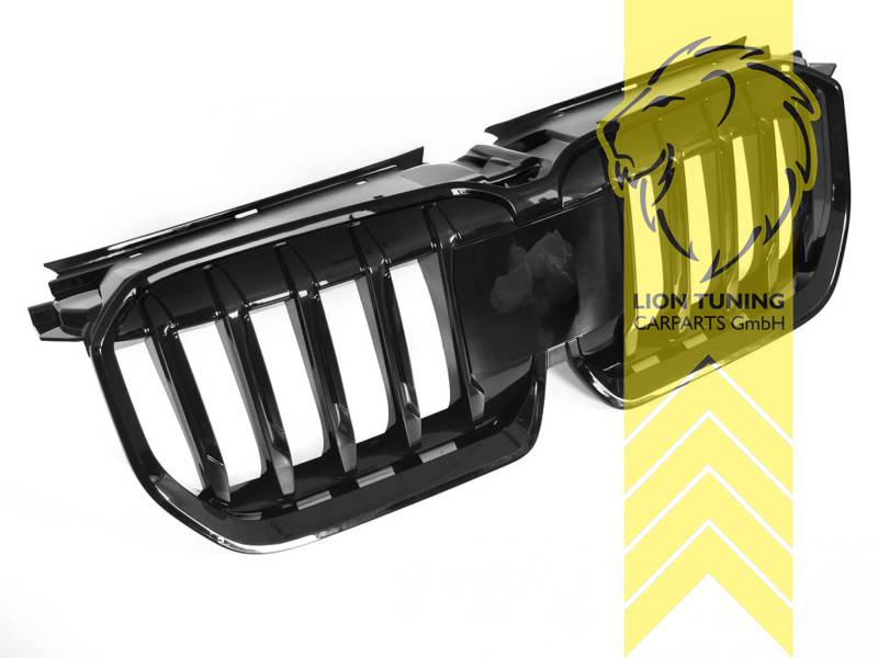 schwarz glänzend, ABS Kunststoff, Eintragungsfrei / als Ersatzteil verwendbar