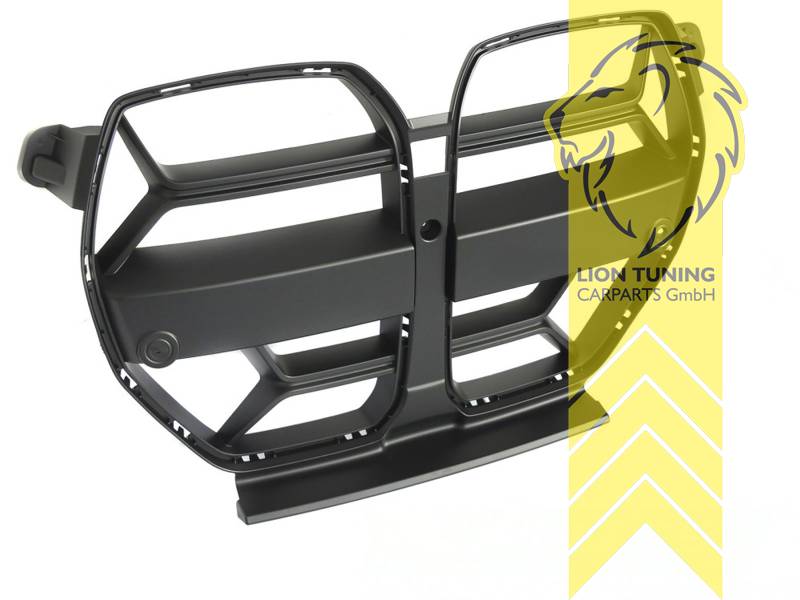 schwarz matt, auch für Modelle mit Kamera-System, ABS Kunststoff, für Fahrzeuge mit Radar (ACC), für Fahrzeuge ohne Radar (ACC), Eintragungsfrei / als Ersatzteil verwendbar