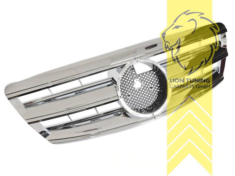 Original Mercedes Emblem wird übernommen, chrom, ABS Kunststoff, Eintragungsfrei / als Ersatzteil verwendbar