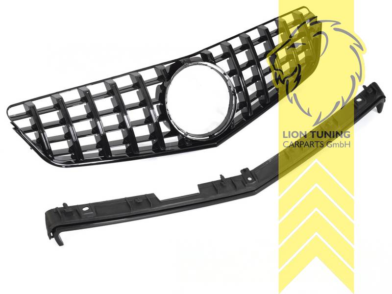 Original Mercedes Emblem wird übernommen, schwarz glänzend, ABS Kunststoff, Eintragungsfrei / als Ersatzteil verwendbar