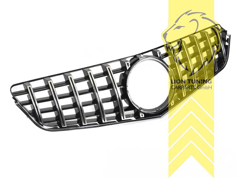 Original Mercedes Emblem wird übernommen, chrom, schwarz glänzend, ABS Kunststoff, Eintragungsfrei / als Ersatzteil verwendbar