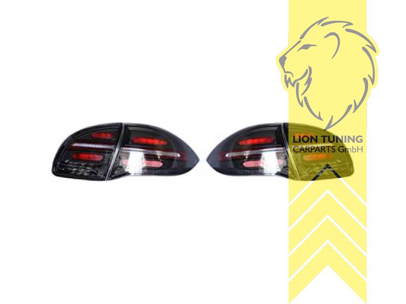 dynamischer LED Blinker, LED, schwarz, smoke, rot, Eintragungsfrei / mit E-Prüfzeichen