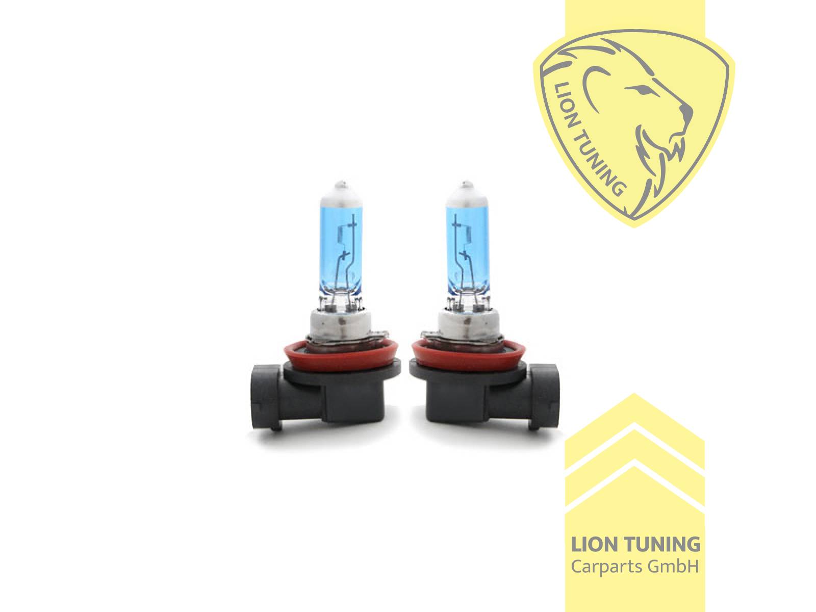 Halogen, 6000K, H8, 55W, 35W, Scheinwerfer, 12 V, Eintragungsfrei / mit E-Prüfzeichen
