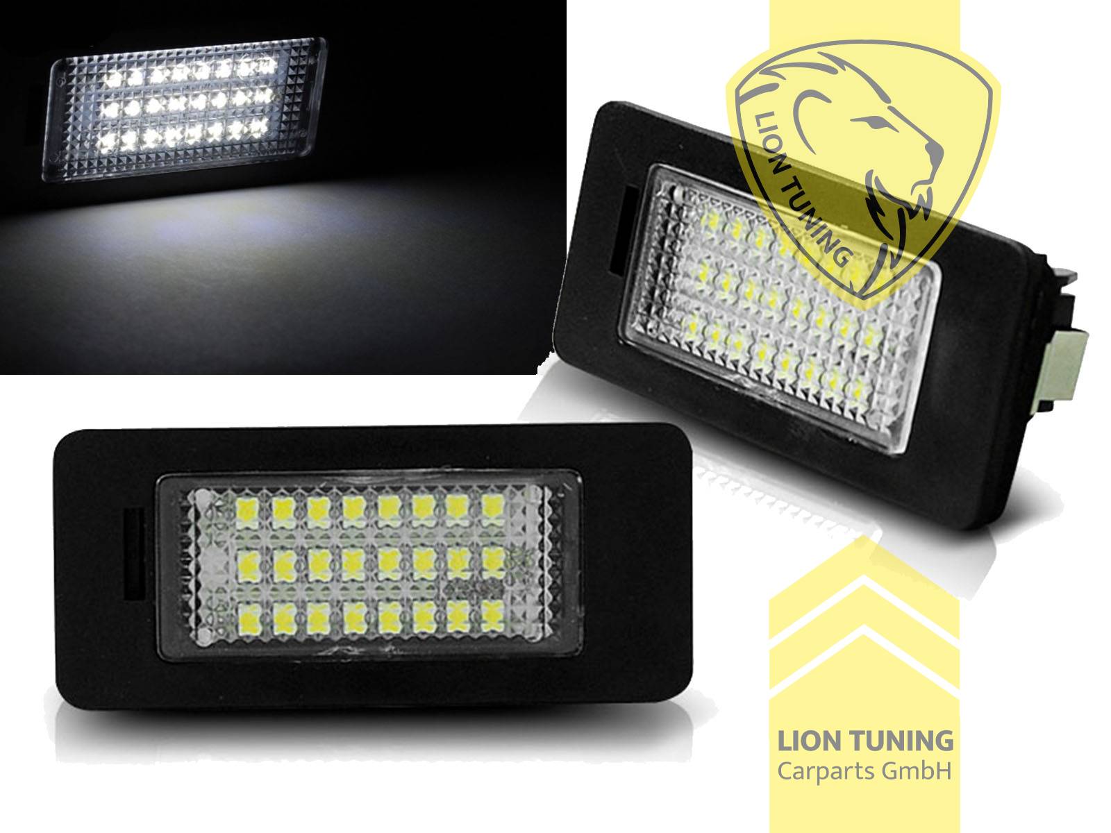 LED, weiss, Eintragungsfrei / mit E-Prüfzeichen