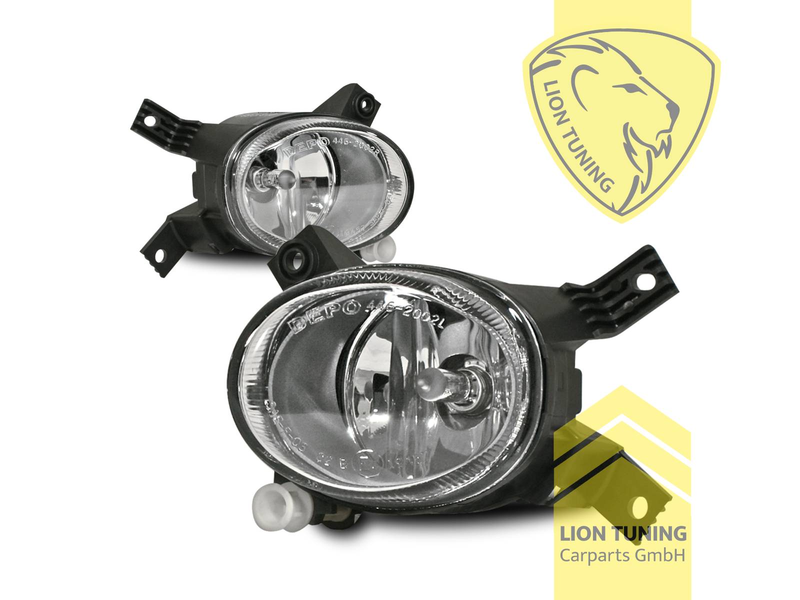 Halogen, chrom, passend für unsere Artikelnu: 5518,  6112, 7212, 7213, 7214, 7215, A3 8P bis 07/2008 nur passend für S-Line, A3 8P ab 08/2008 passend für alle Modelle, A4 8E B7 nur passend für Modelle mit Valeo Nebelscheinwerfer, H11, Eintragungsfrei / mit E-Prüfzeichen