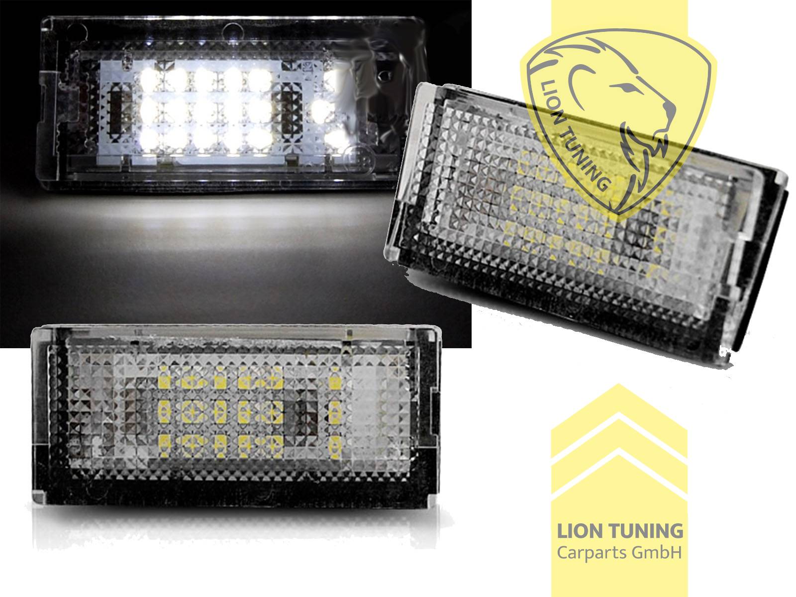 LED, weiss, Eintragungsfrei / mit E-Prüfzeichen