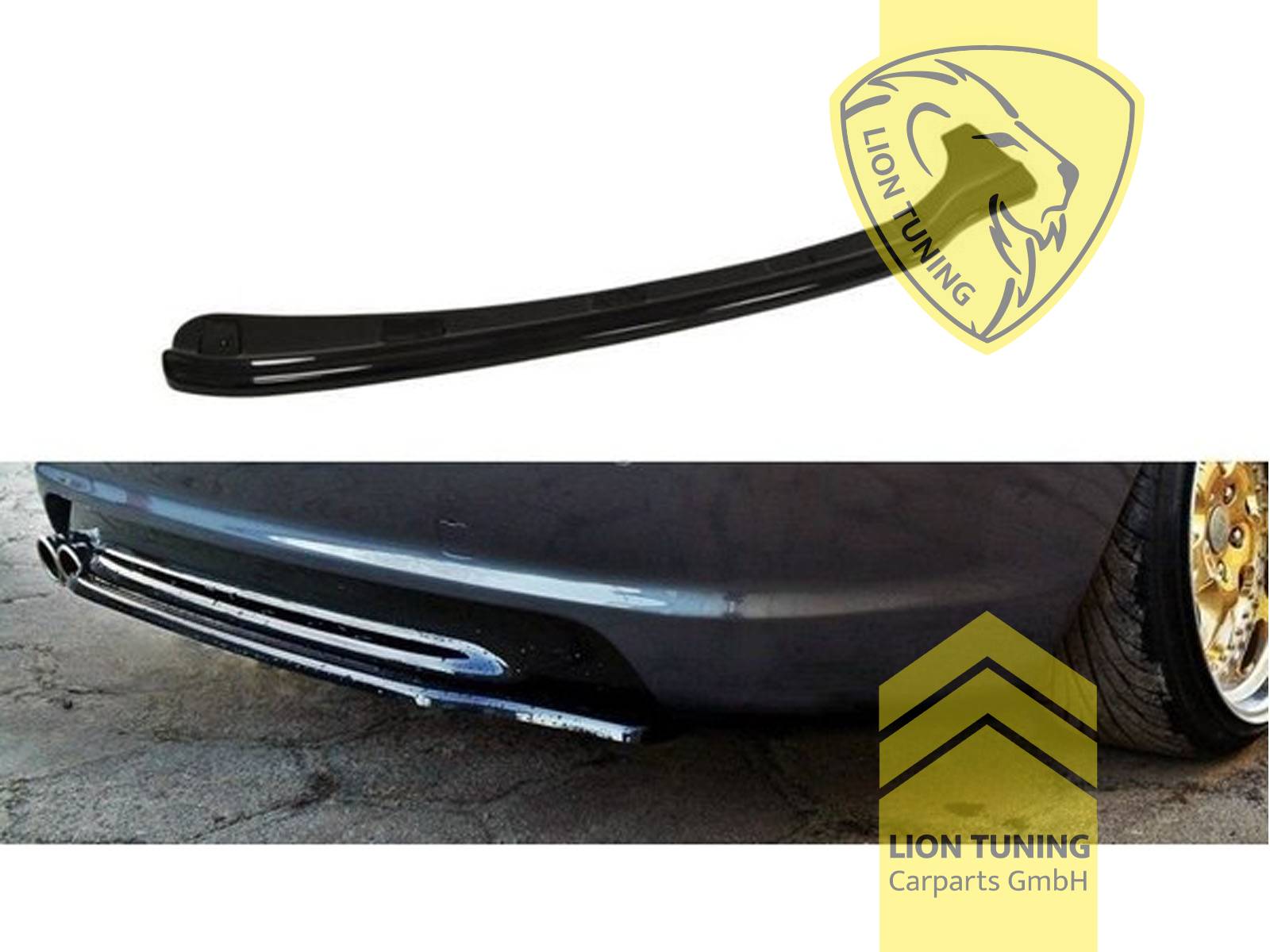 schwarz glänzend, ABS Kunststoff, Eintragungsfrei / mit ABE