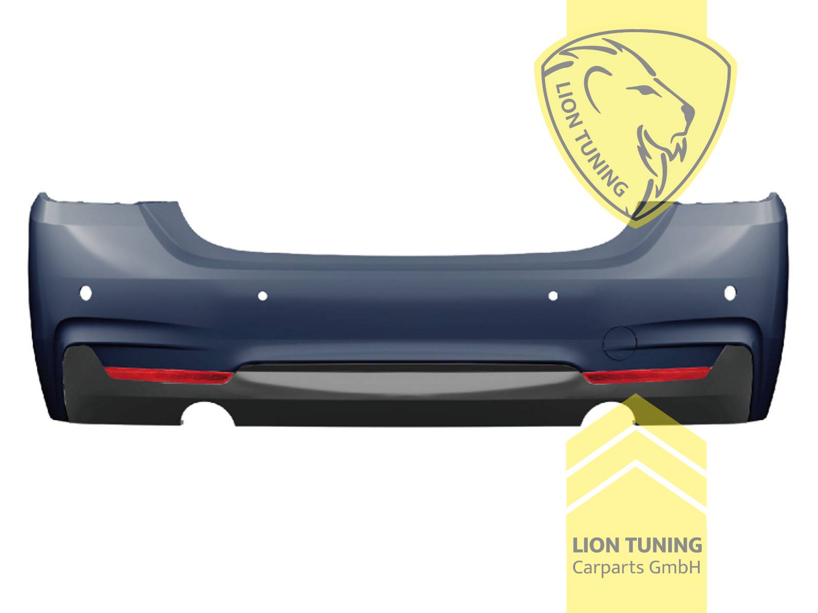 Ersatzteile von äquivalenter Qualität für die Besitzer des Fahrzeugs (entspr. EU-Verordnung 46/2010), PP Kunststoff, grundiert, für Fahrzeuge mit PDC, für Fahrzeuge mit SRA