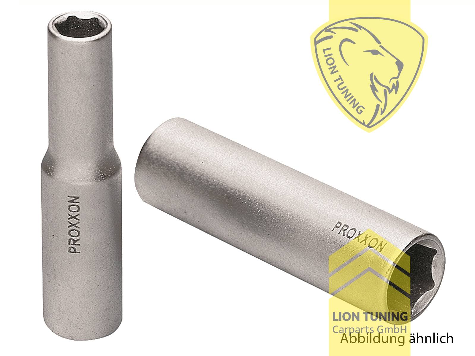 für 3/8 Zoll Vierkantantrieb (9,5 mm), HX 19, Chrom-Vanadium-Stahl