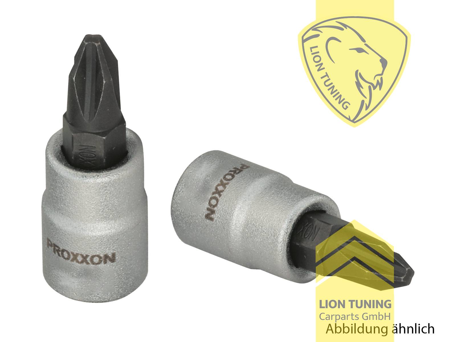 für 1/4 Zoll Vierkantantrieb (6,3 mm), PH 1, Chrom-Vanadium-Stahl