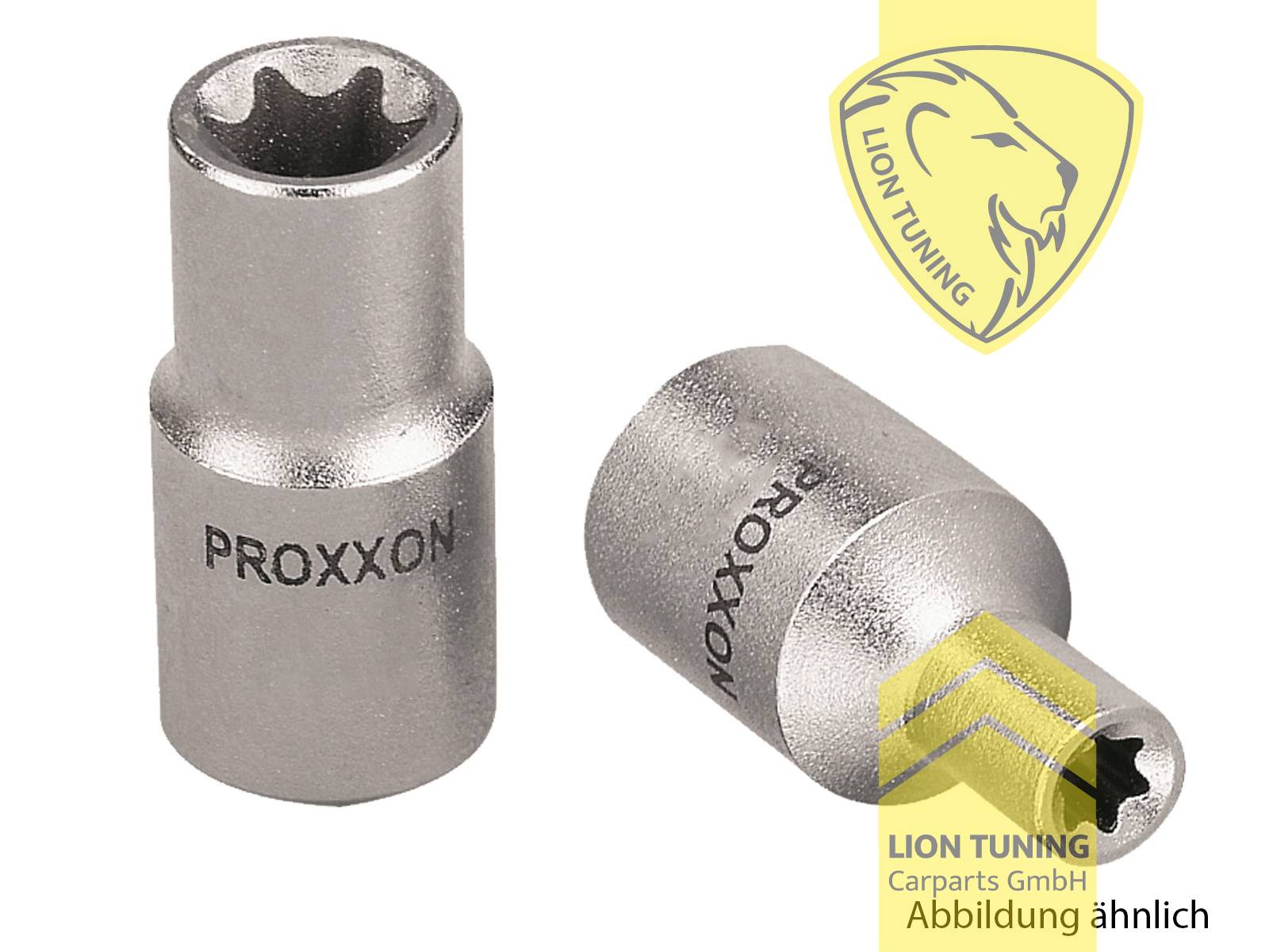 für 1/4 Zoll Vierkantantrieb (6,3 mm), E 4, Chrom-Vanadium-Stahl