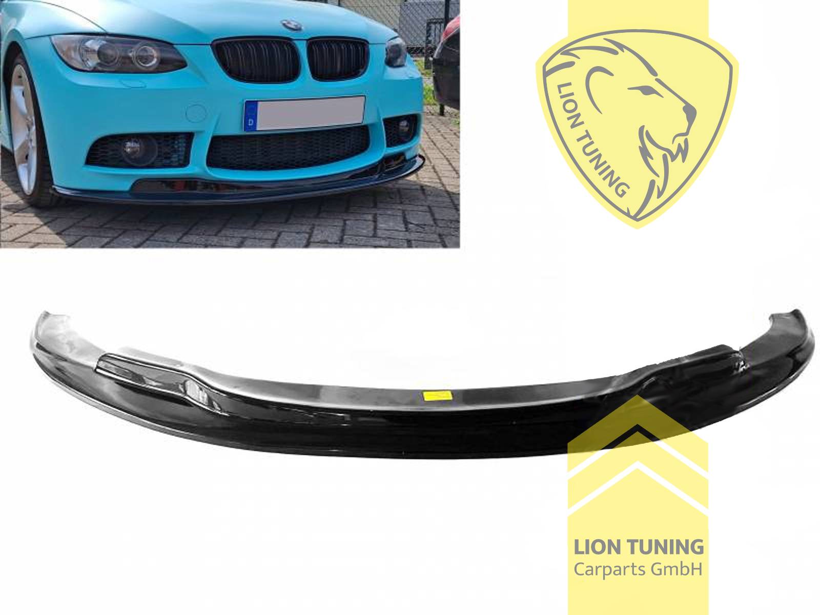 NUR passend für Sport Optik Stoßstange (Nicht M Paket), schwarz glänzend, ABS Kunststoff, 5514, 5515, 14537,5027 5505, 9936, 11775, 45400, 23474, 39799, Eintragungsfrei / mit ABE