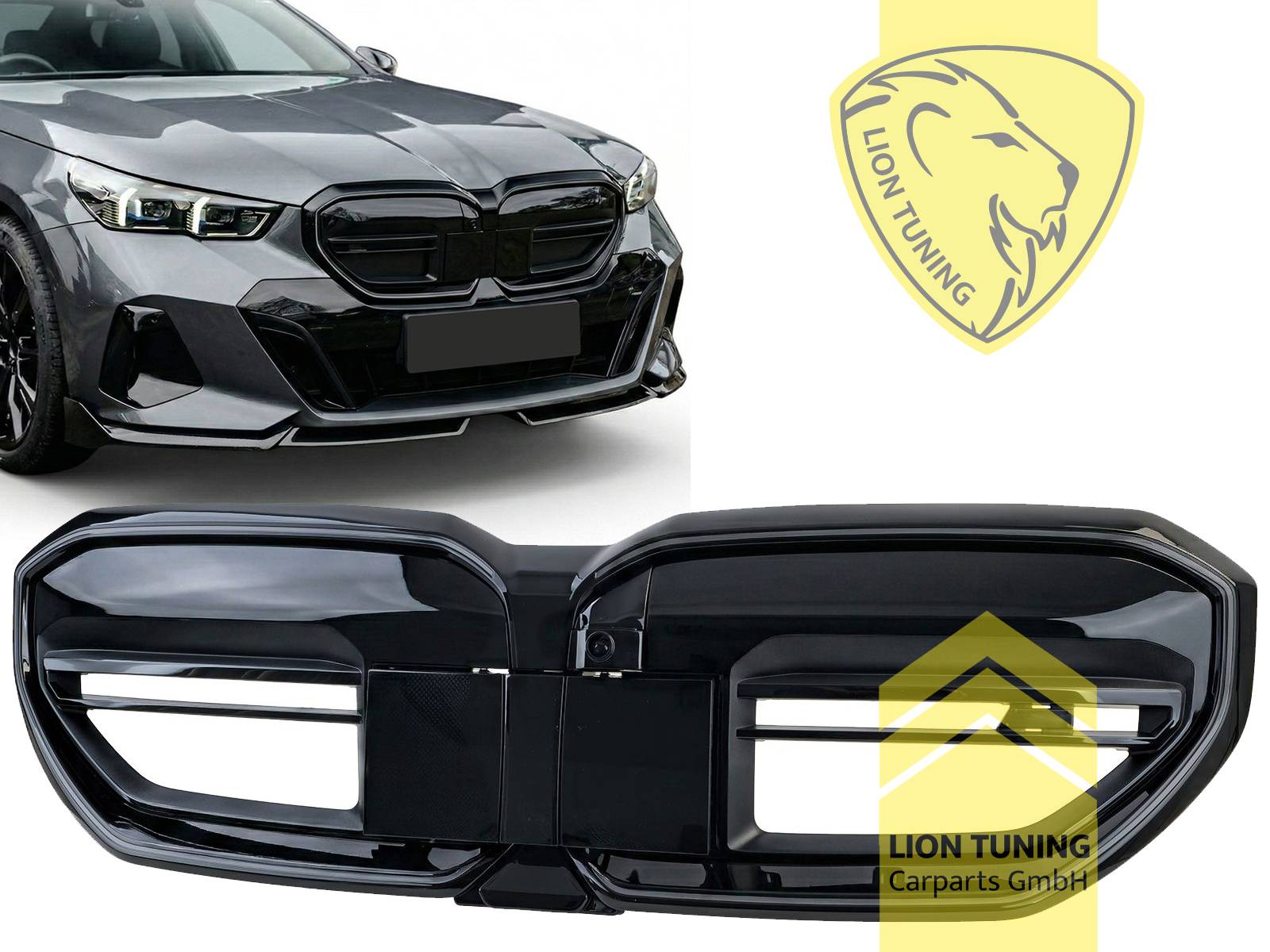 nur passend für Fahrzeuge mit Iconic Glow ab Werk, LED, schwarz glänzend, inkl. LED Tagfahrlicht, ABS Kunststoff, Eintragungsfrei / mit E-Prüfzeichen