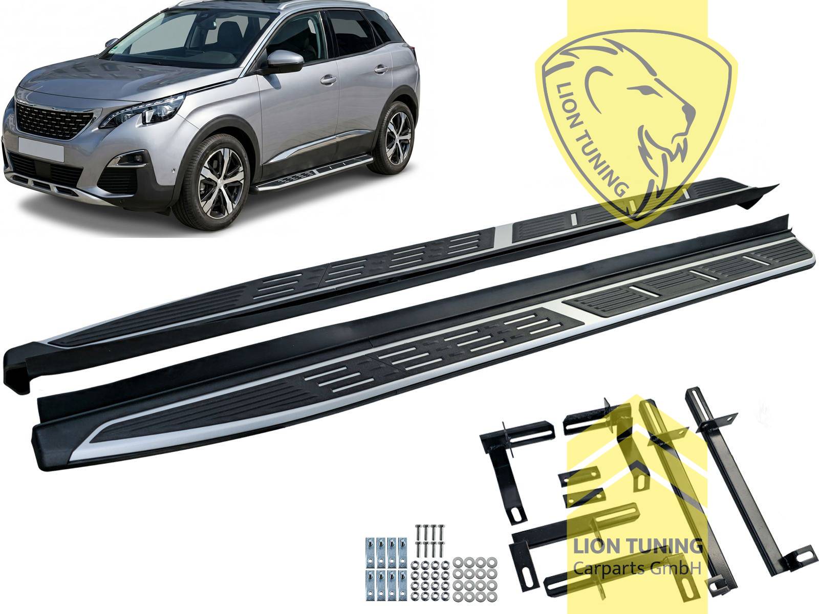 Ersatzteile von äquivalenter Qualität für die Besitzer des Fahrzeugs (entspr. EU-Verordnung 46/2010), Lieferung inkl. Anbaumaterial, PP Kunststoff / Aluminium
