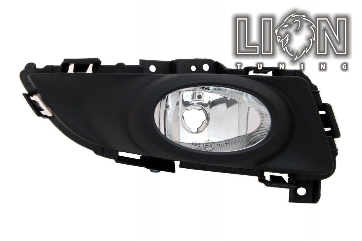 Halogen, Lieferung inkl. Kunststoffhalterung / Rahmen, H11, ohne Lampenträger / Leuchtmittel (werden vom Original übernommen), Eintragungsfrei / mit E-Prüfzeichen