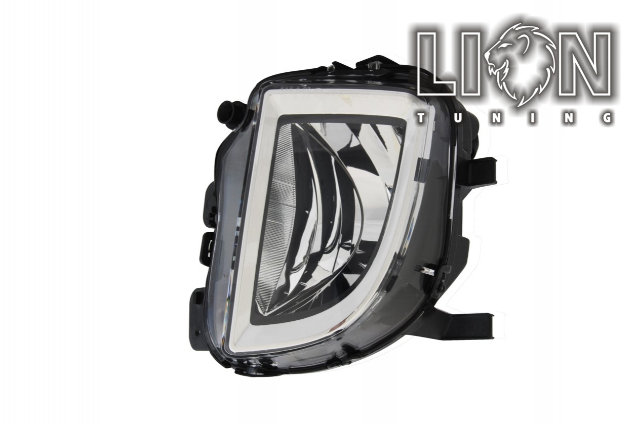 Halogen, nur passend für GTi / GTD Stoßstange, H8, ohne Lampenträger / Leuchtmittel (werden vom Original übernommen), Standard Ausführung, Eintragungsfrei / mit E-Prüfzeichen