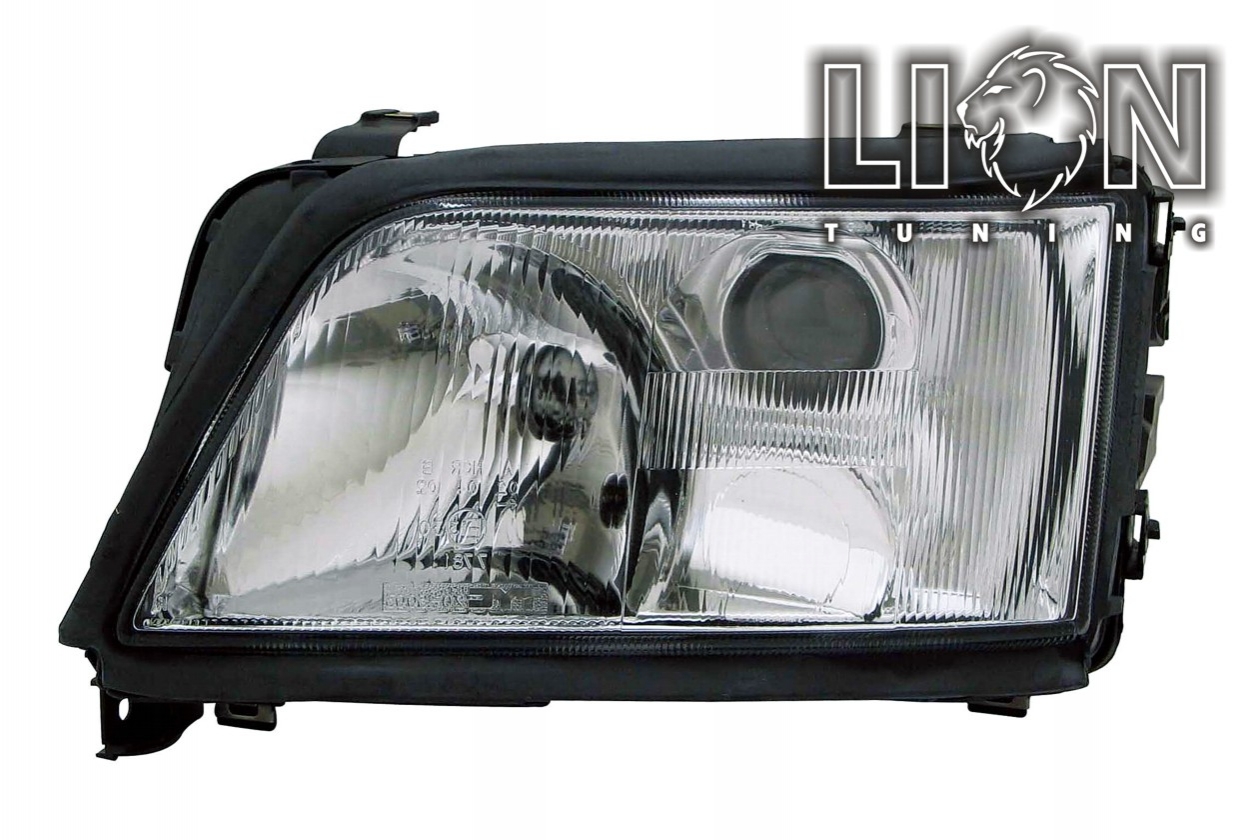 Halogen, Abblendlicht H1 / Fernlicht H1, manuell und elektrisch verst - Motor wird vom Original übernommen, inkl. Verschlusskappe und Lampenträger (PL), ohne Leuchtmittel, Eintragungsfrei / mit E-Prüfzeichen