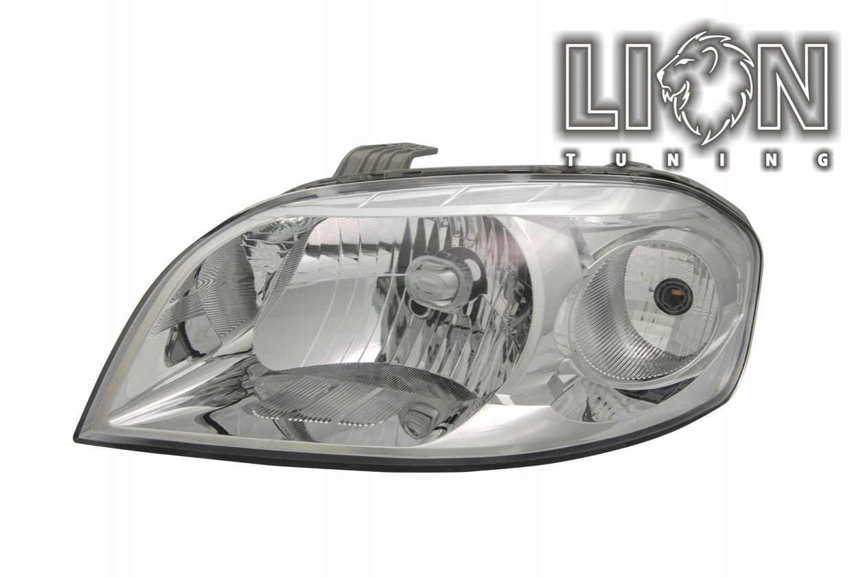 Halogen, Abblendlicht und Fernlicht H4, elektrisch verstellbar - Stellmotor integriert, inkl. Verschlusskappe und Lampenträger, ohne Leuchtmittel, Standard Ausführung, Eintragungsfrei / mit E-Prüfzeichen